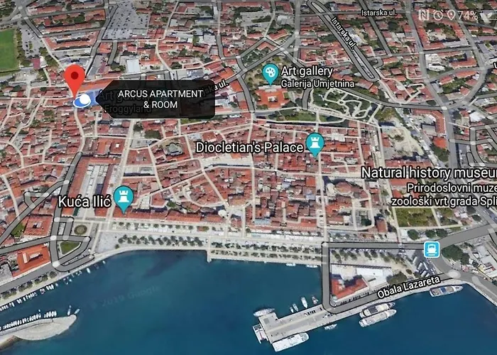 Arcus In The Very Center Of * Split